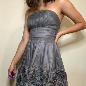 Candies Grey Juniors Size 5 Cocktail Dress